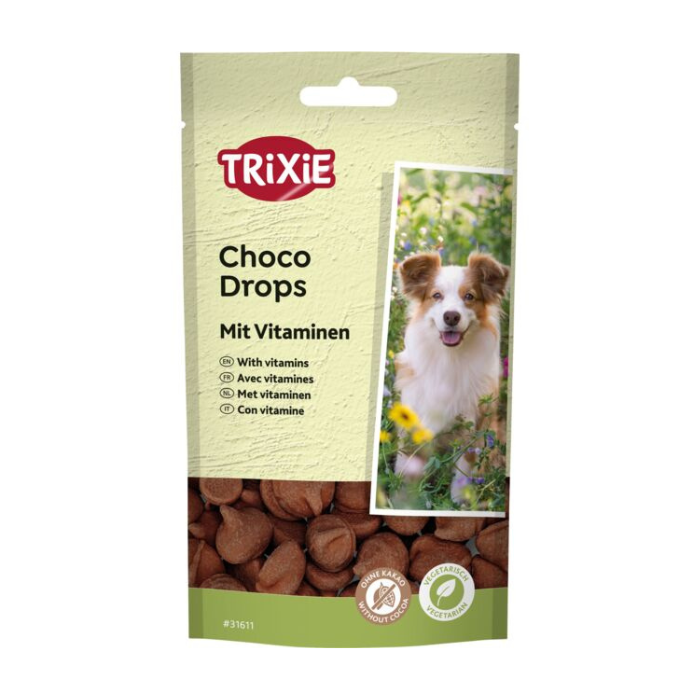 Trixie Šokolado lašeliai, 200g nauja pakuotė