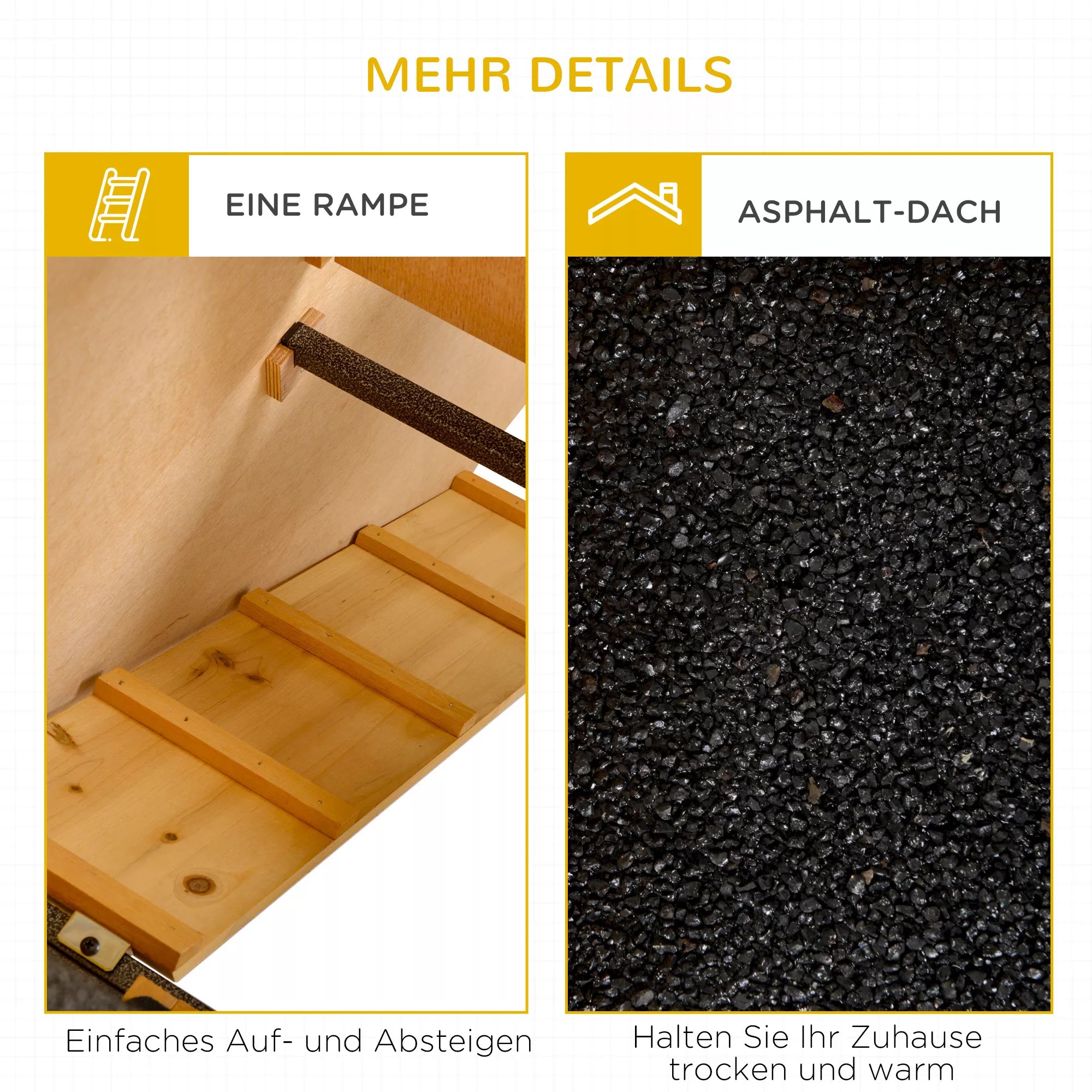 Mažų gyvūnų narvas, pakeltas naminių gyvūnų namelis, narvas su užrakinamomis durimis, medžio ir metalo, šviesiai geltonos spalvos, 89,5 x 45 x 81 cm