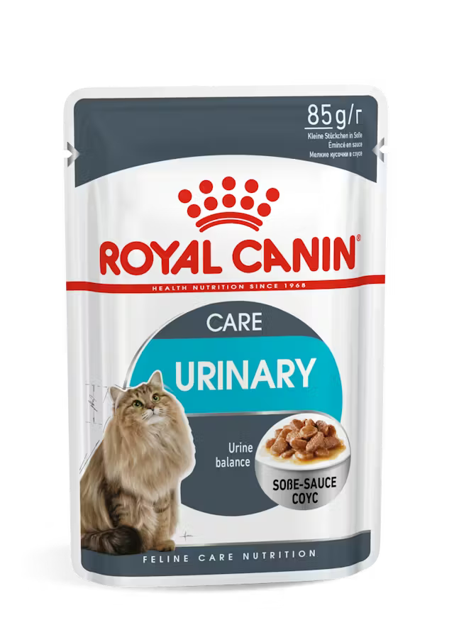 Urinary Care drėgnas pašaras katėms Royal Canin (ploni griežinėliai padaže)
