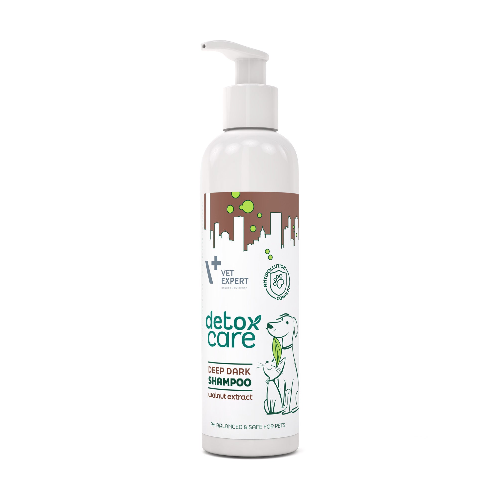 VetExpert DETOX CARE DEEP DARK šampūnas 250ml