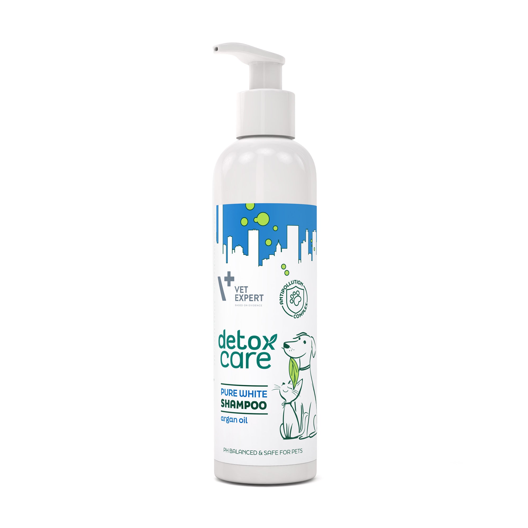 VetExpert DETOX CARE PURE WHITE šampūnas 250ml