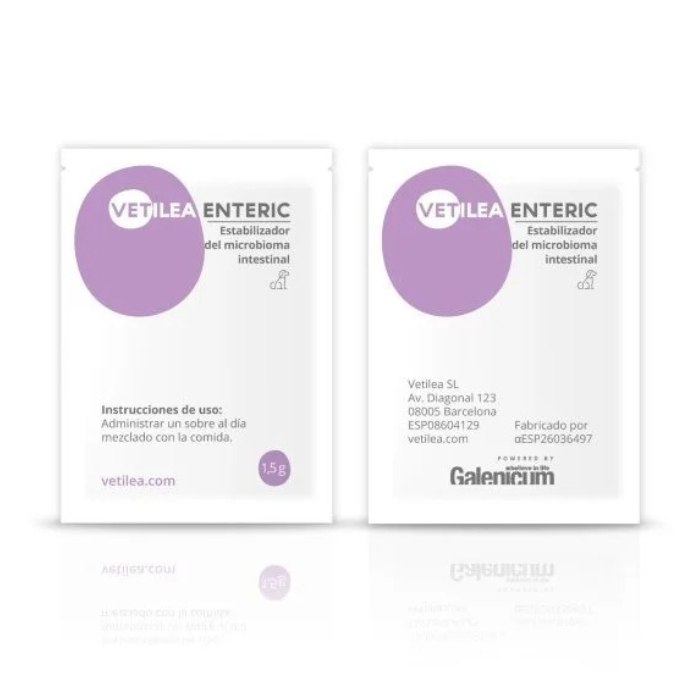 Vetilea Enteric N15 pakuotės