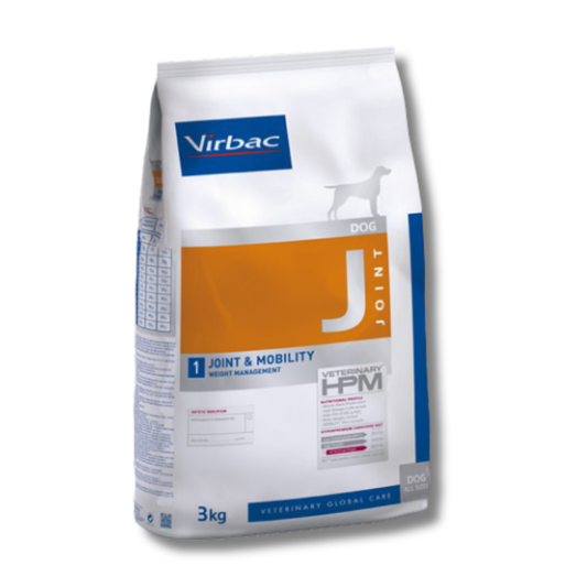 Virbac HPM J1 Joint & Mobility Dog visavertis sausas pašaras šunims sąnarių būklei gerinti