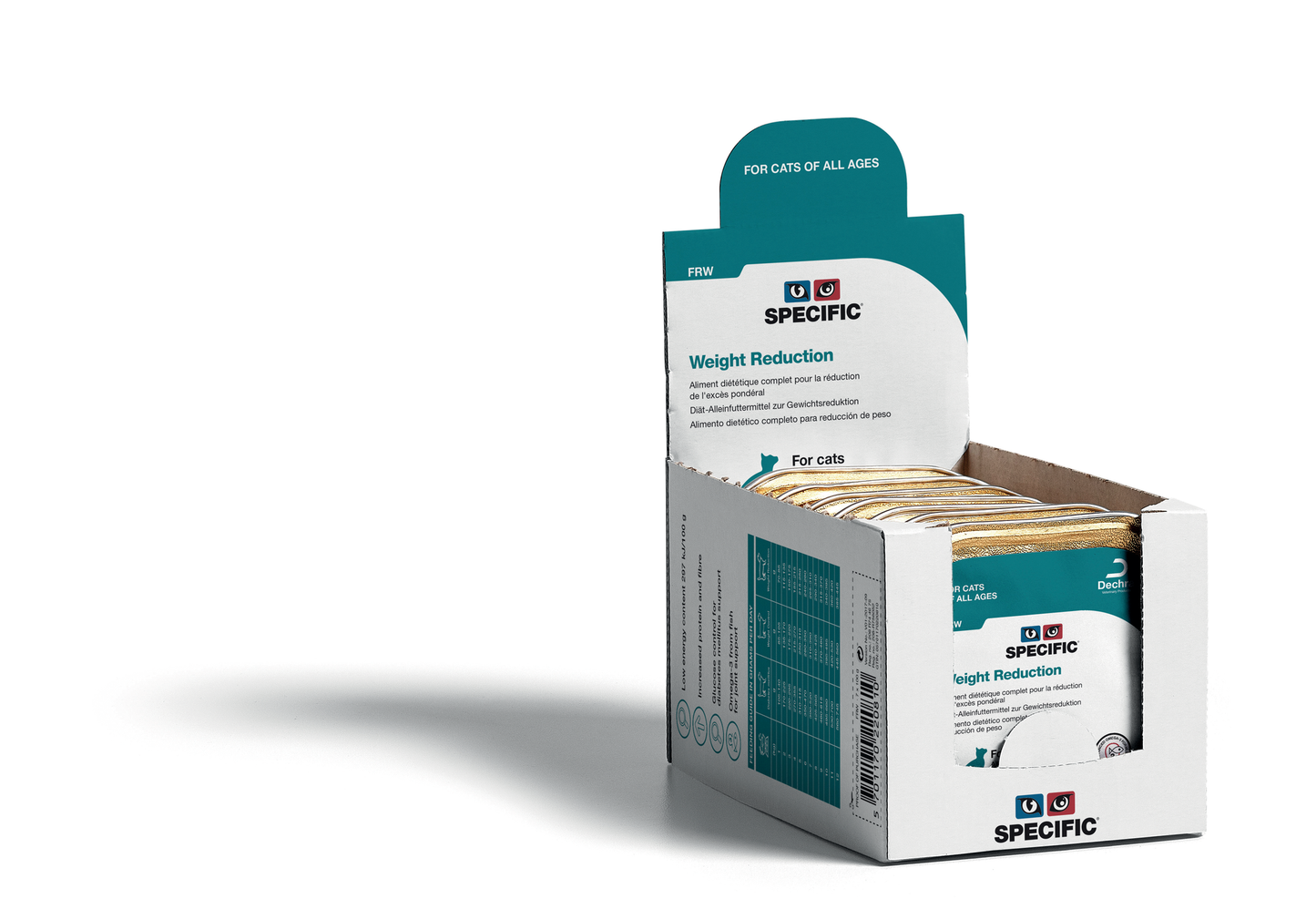 SPECIFIC FRW konservai antsvorio turinčioms katėms 7 x 100 g