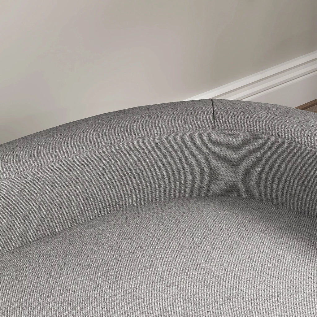 Šunų sofa dideliems šunims iki 30 kg, paminkštinta, su pušies medienos kojelėmis, 98 x 67 x 25 cm, pilka