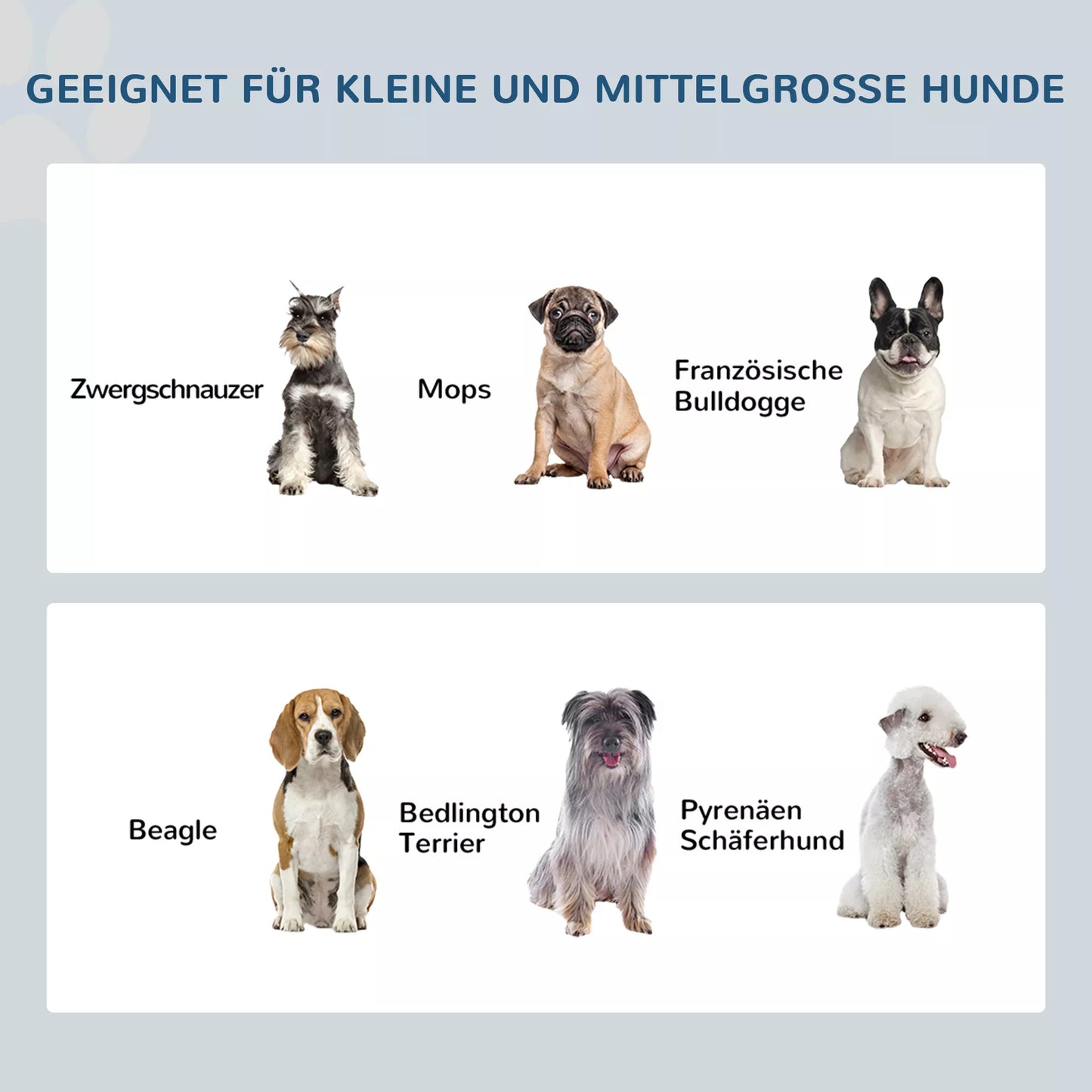 Suņu barošanas stacija, 2 nerūsējošā tērauda bļodas, neslīdoša virsma, 58,4x30,5x25,4 cm, pelēka