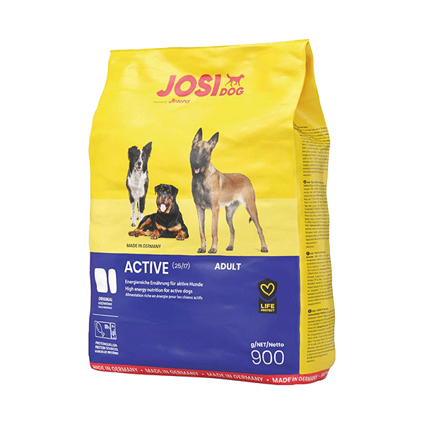 JosiDog Active sausas šunų maistas, 900 g