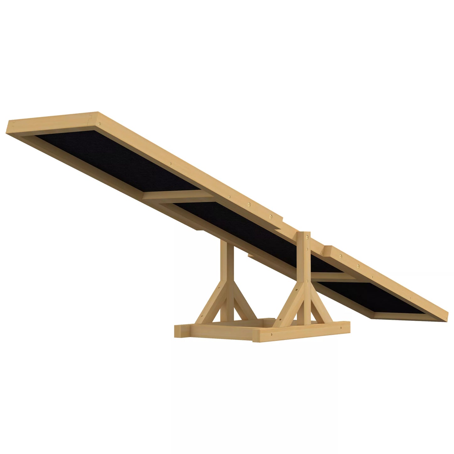 Suņu balansieris veiklības treniņiem, neslīdošs, iztur svaru līdz 50 kg, 180 x 30 x 30 cm