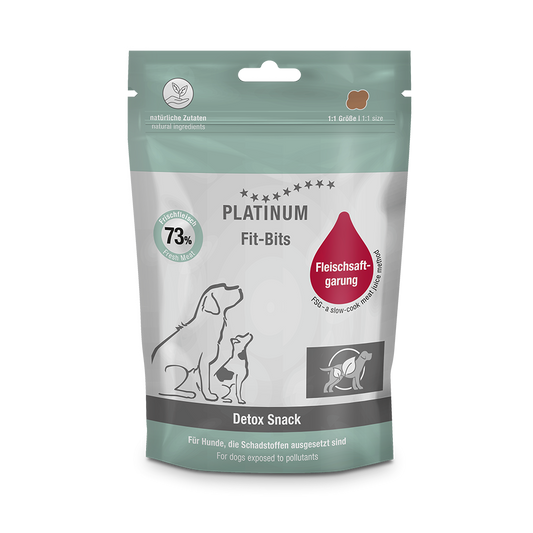 Platinum Fit-Bits Detox - skanėstai šunims su vištiena 150 g