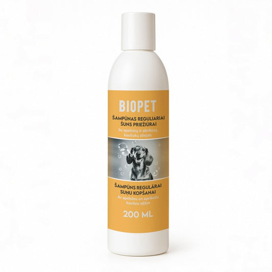 Ruvera Biopet šampūnas reguliariai priežiūrai 200 ml