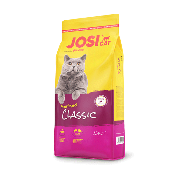 JosiCat Sterilised Classic maistas sterilizuotoms katėms, 1,9 kg