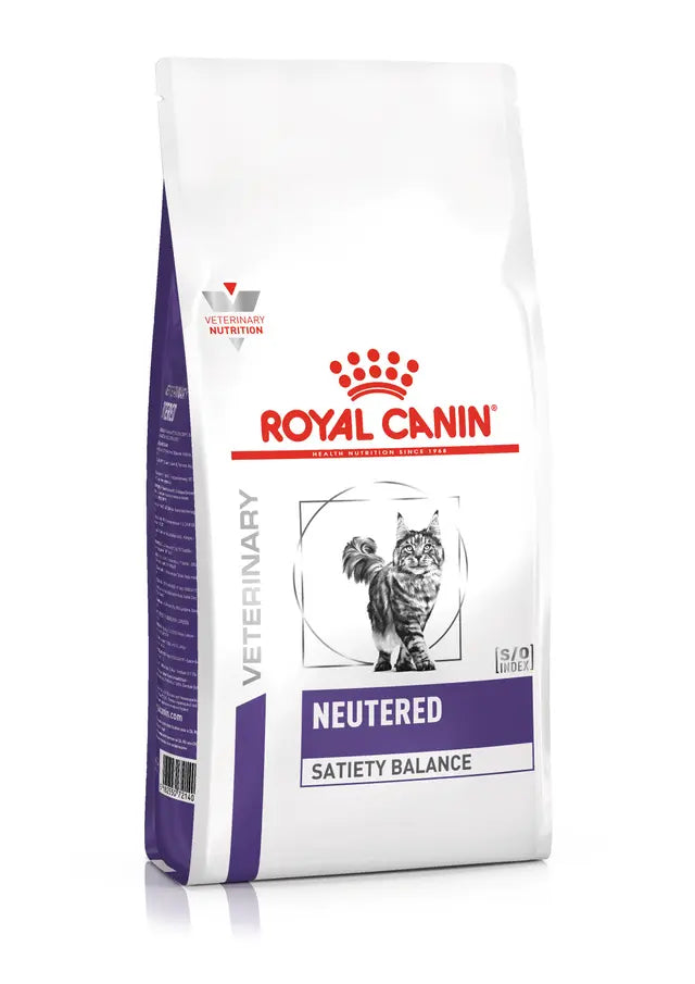 Royal Canin Veterinary Cat Neutered Satiety Balance visavertis pašaras katėms su specialiaisiais poreikiais