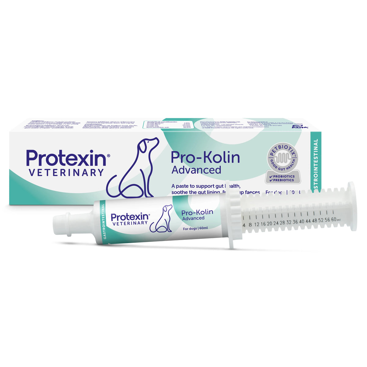 Protexin Pro-Kolin Advanced+ probiotinė pasta šunims 60 ml