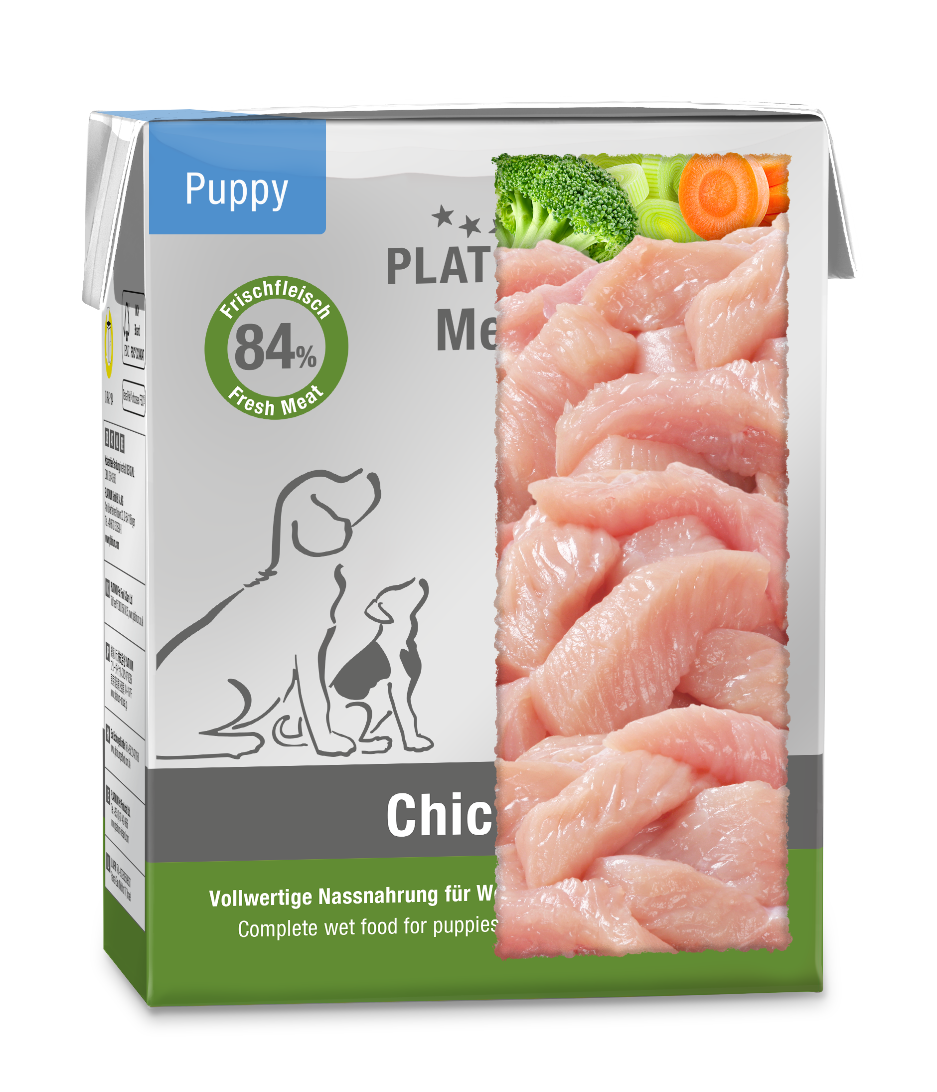 Platinum paštetas Puppy su vištiena