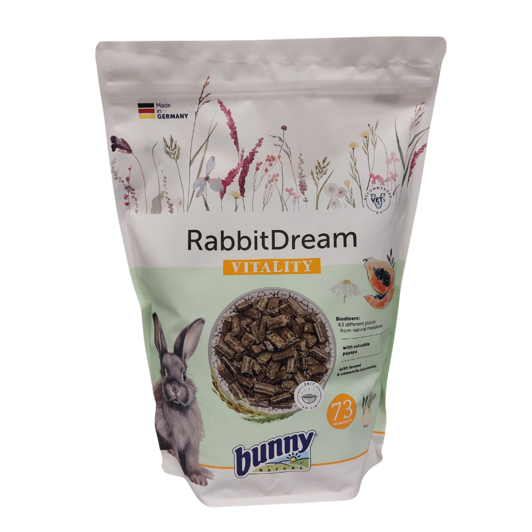 Bunny maistas triušiams Rabbit Dream Vitality 1,5 kg