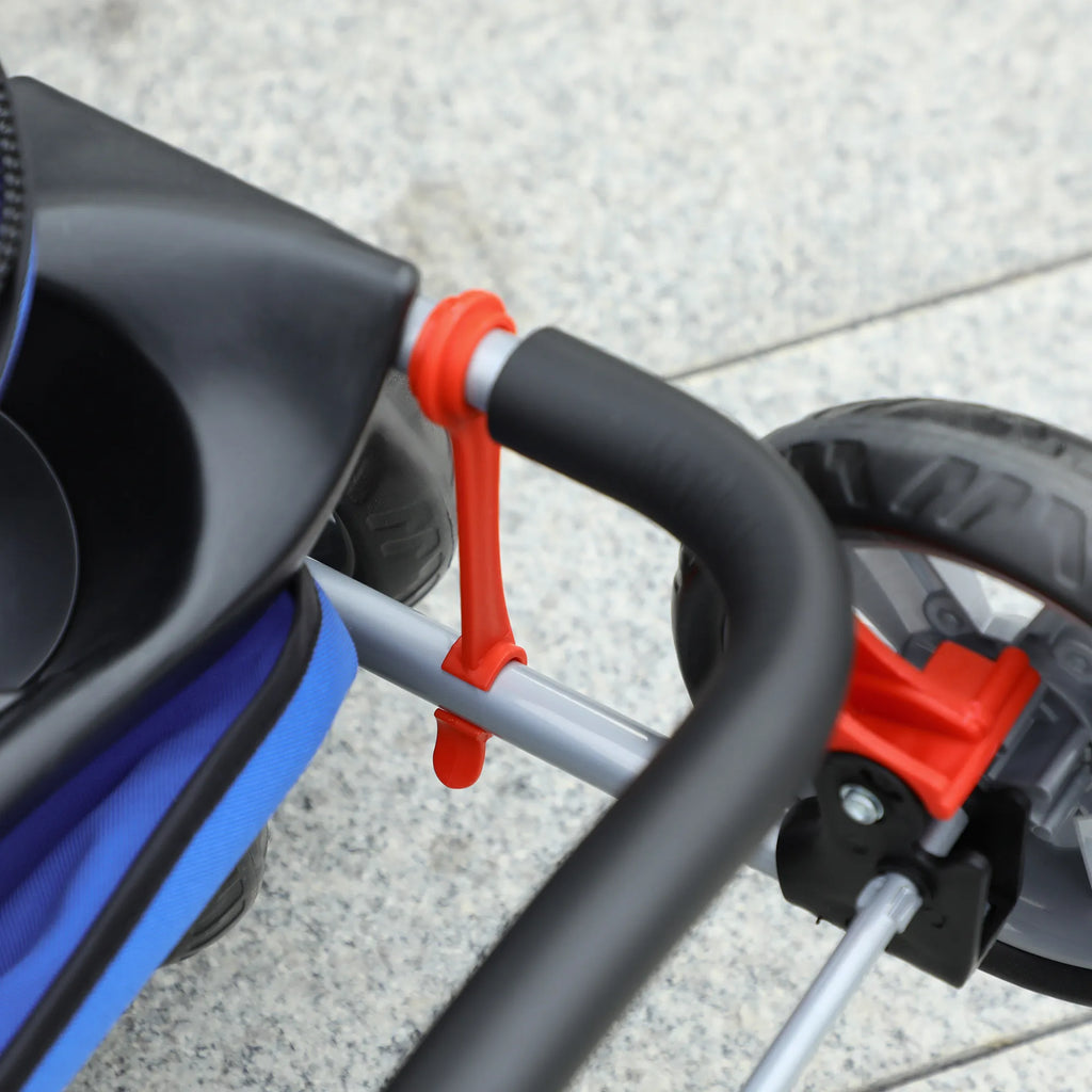 Suņu ratiņi līdz 10 kg, saliekami, ar lietus pārsegu, apakšējo grozu, 2 krūzīšu turētājiem, 75 cm x 45 cm x 97 cm, zili