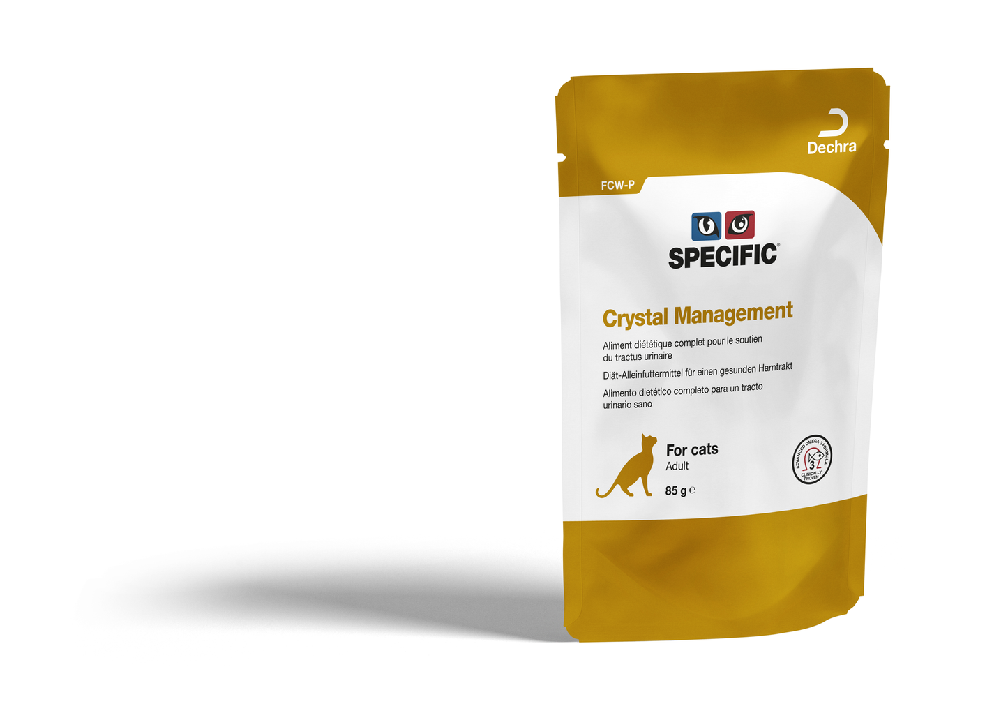 SPECIFIC FCW-P guliašas katėms (gabalėliai drebučiuose) struvitų profilaktikai 12 x 85 g