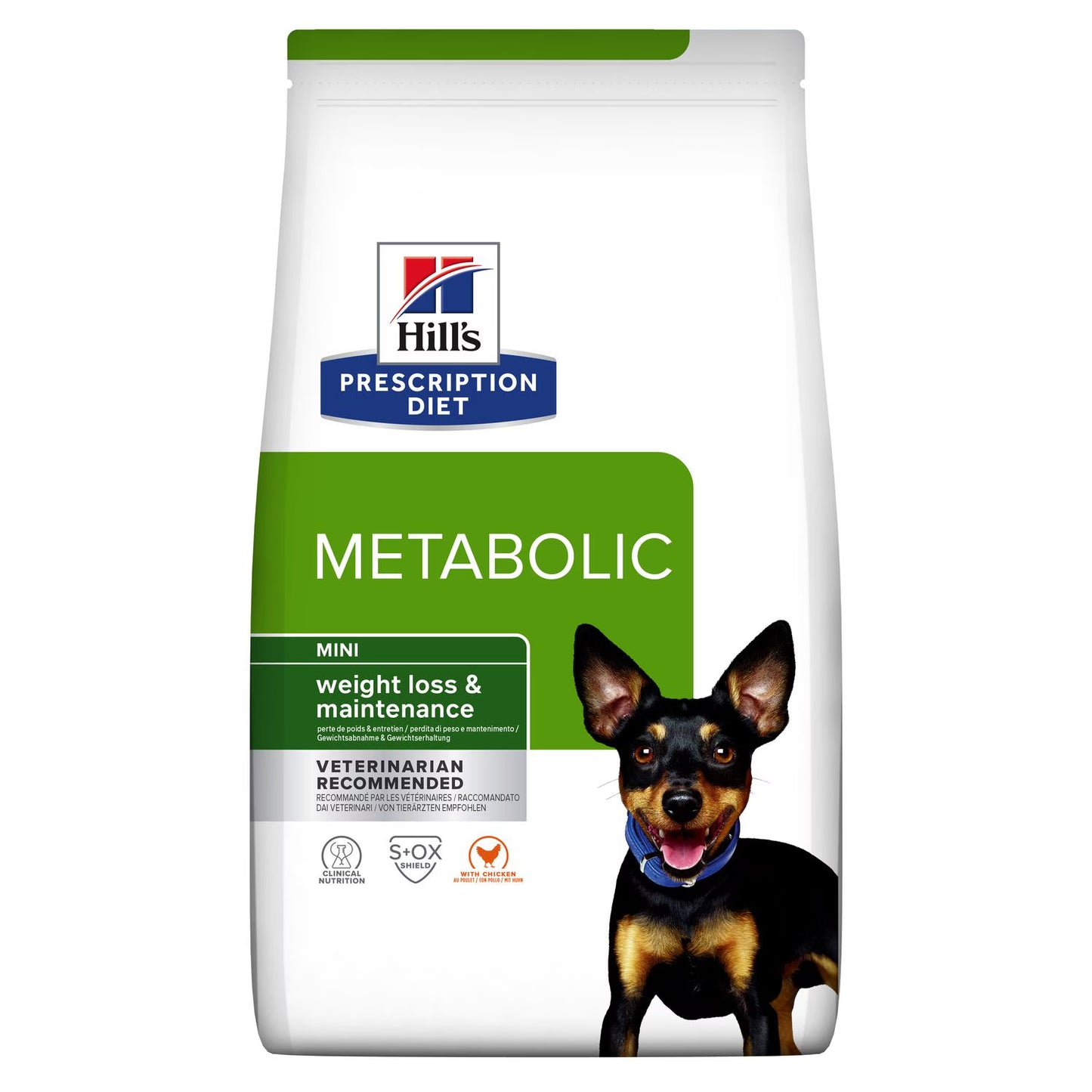 PD Canine Metabolic Mini pašaras mažųjų veislių šunims