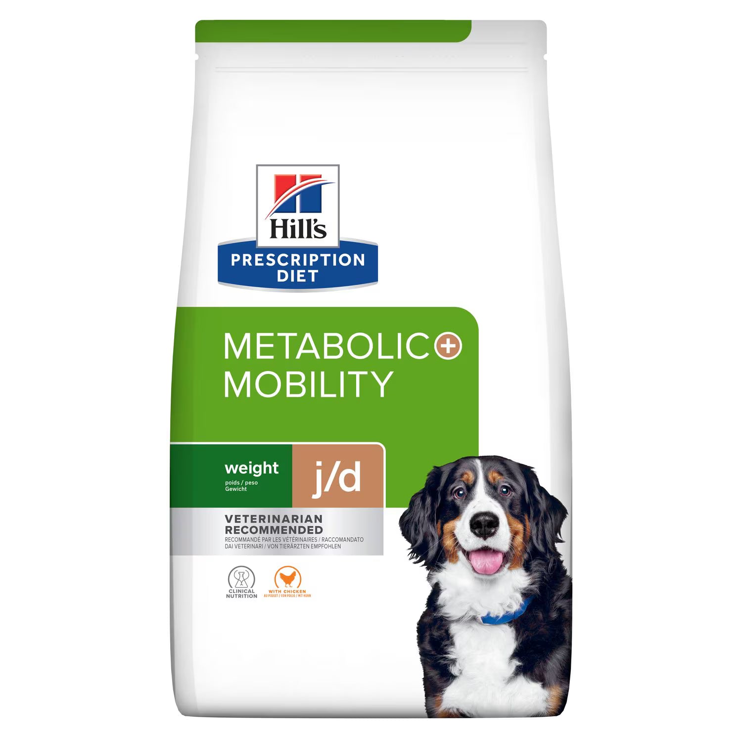 Hills Prescription Diet Dog Metabolic + Mobility su vištiena, 12 kg
