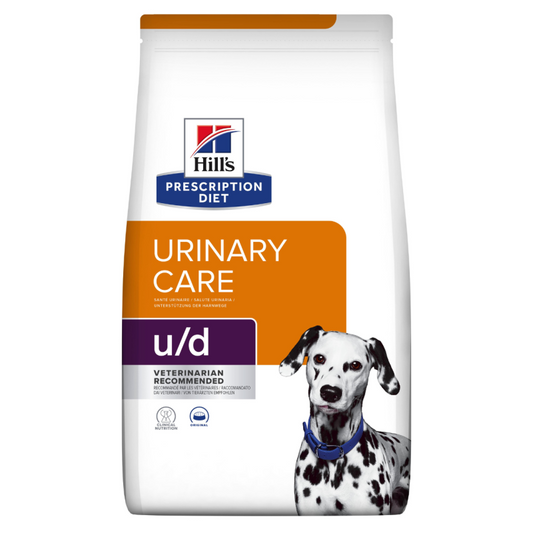 Hill's Prescription Diet Canine Urinary Care u/d sausā suņu barība urīnceļu sistēmas aprūpei,