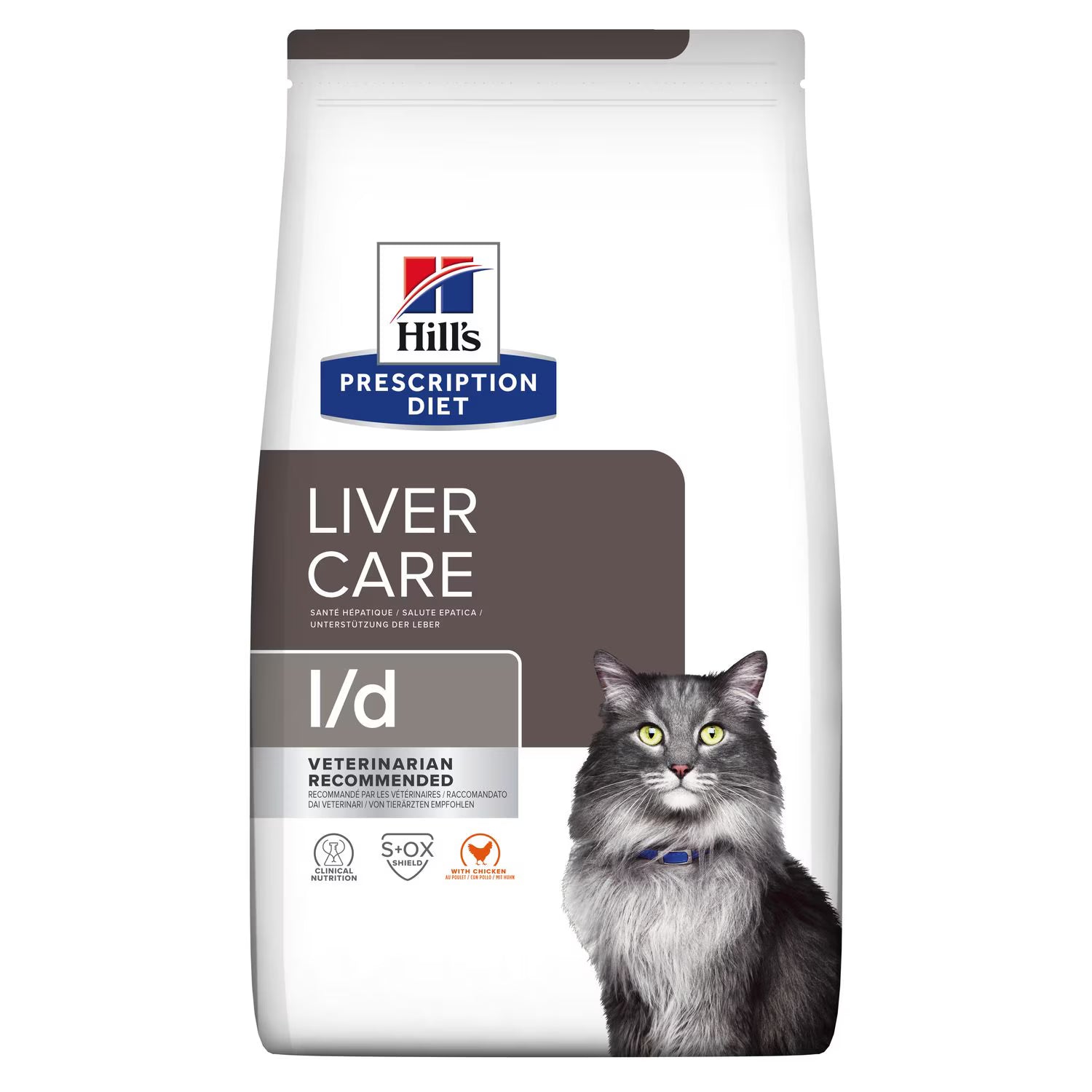 Hill's Prescription Diet Liver Care l/d sausas maistas katėms, turinčioms problemų su kepenimis
