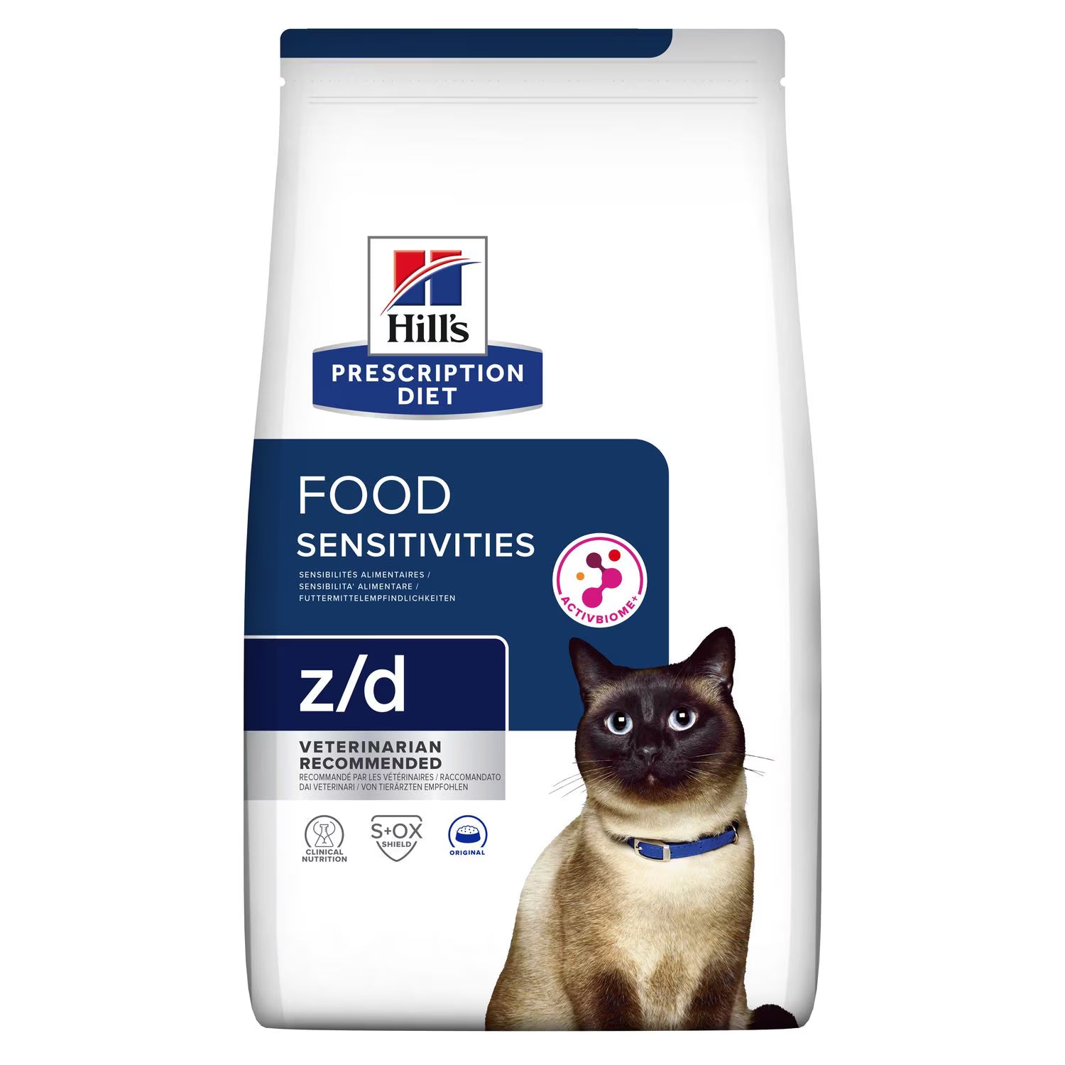 HILL'S Prescription Diet Food Sensitivities su/d Feline - sausas kačių maistas