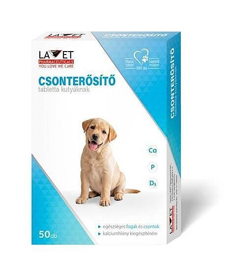 Lavet Calcium tabletės šunims N50