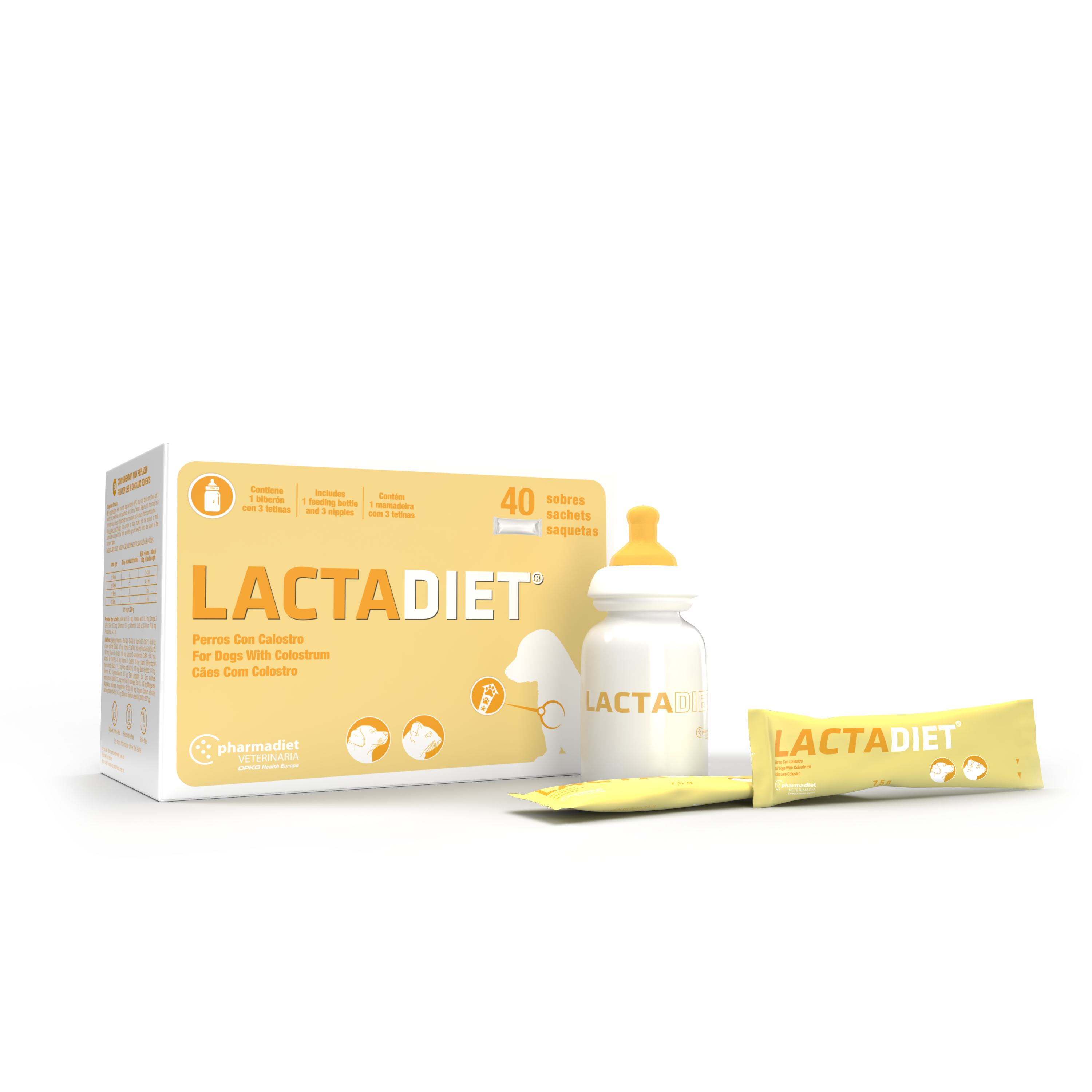 Lactadiet Colostro Pieno pakaitalas šuniukams N40