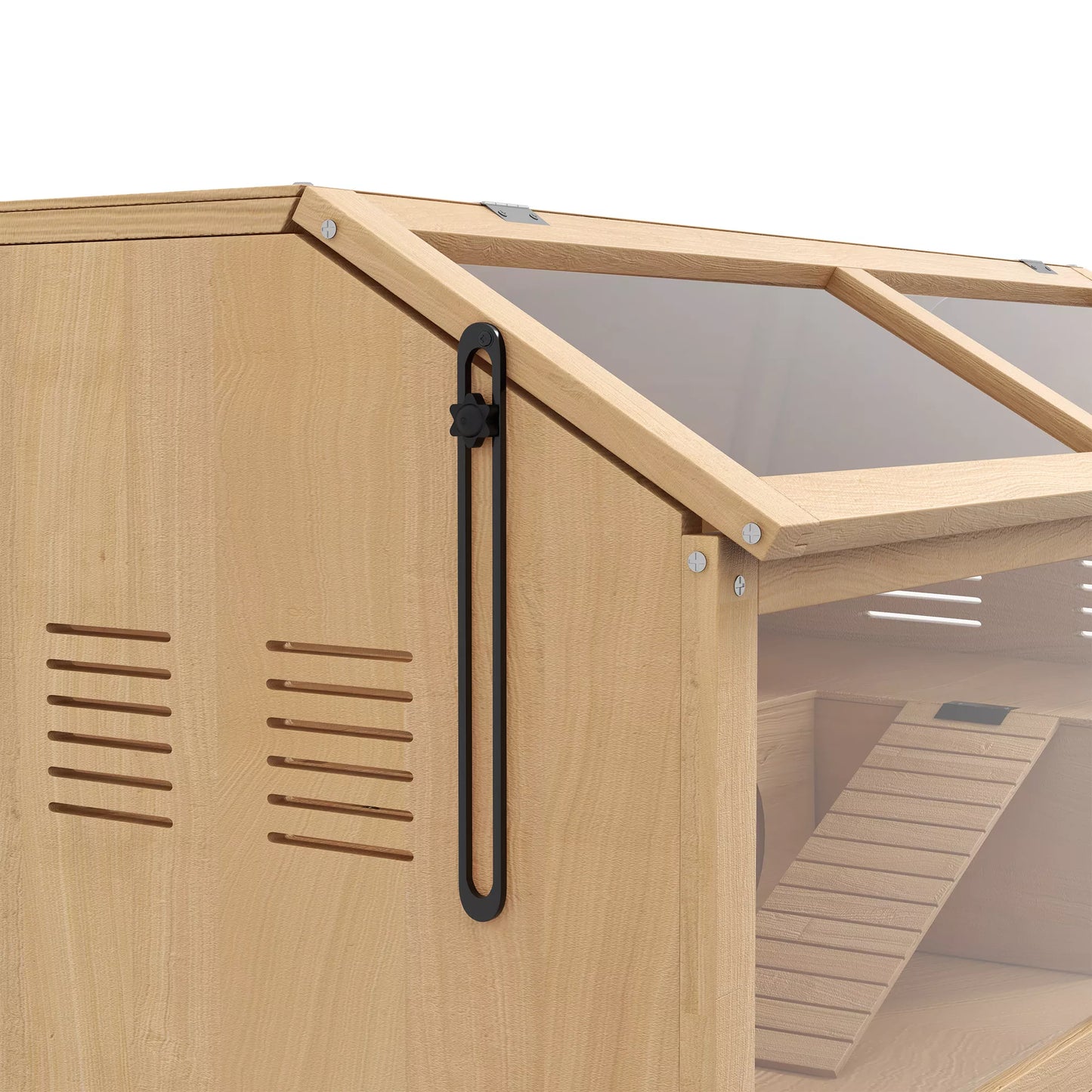 Kāmju būris Sīrijas un pundurkāmjiem, ar platformu, piekaramo tiltiņu, mājā, 85x45x44 cm