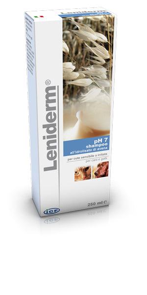 Leniderm Shampoo Šampūnas gyvūnams su jautria ir niežtinčia oda 250 ml