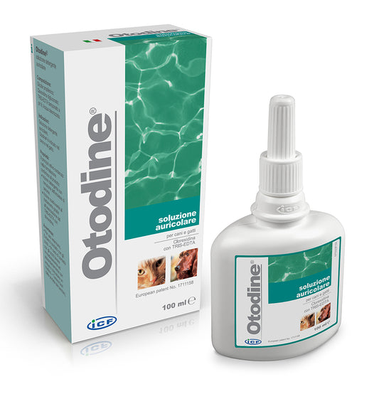 Otodine Ausų valiklis šunims ir katėms bakteriniam otitui gydyti 100 ml