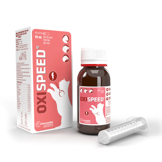 Oxispeed Gel Geriamasis gelis katėms ir šunims imuniteto stiprinimui 50 ml