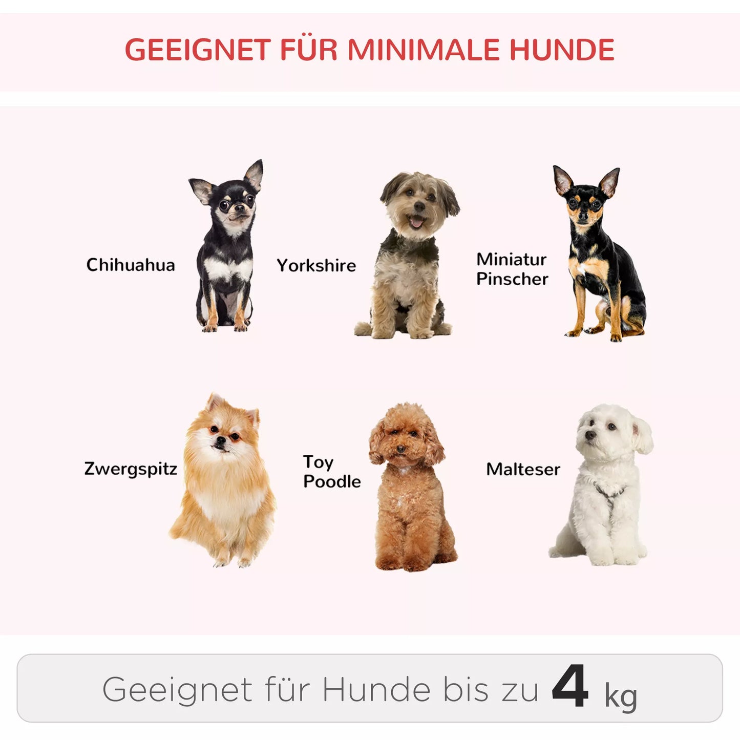 Pawhut suņu pārnēsāšanas soma, mājdzīvnieku mugursoma, 2-in-1 dizains, ievelkams rokturis, sānu kabatas, sarkana, 42 x 25 x 55 cm