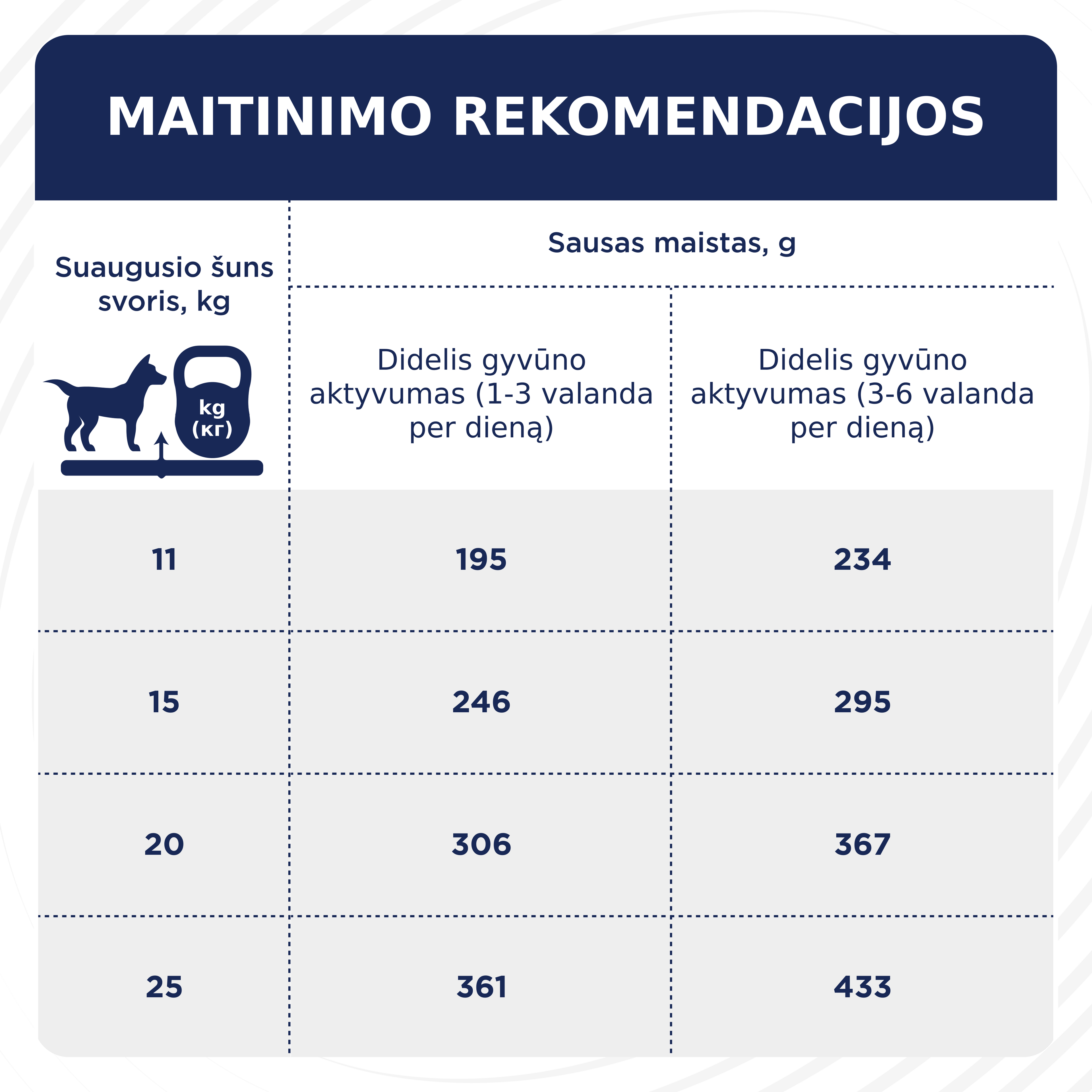 CLUB 4 PAWS Premium „aktyvas“. Visavertis pašaras suaugusiems aktyviems vidutinių veislių šunims
