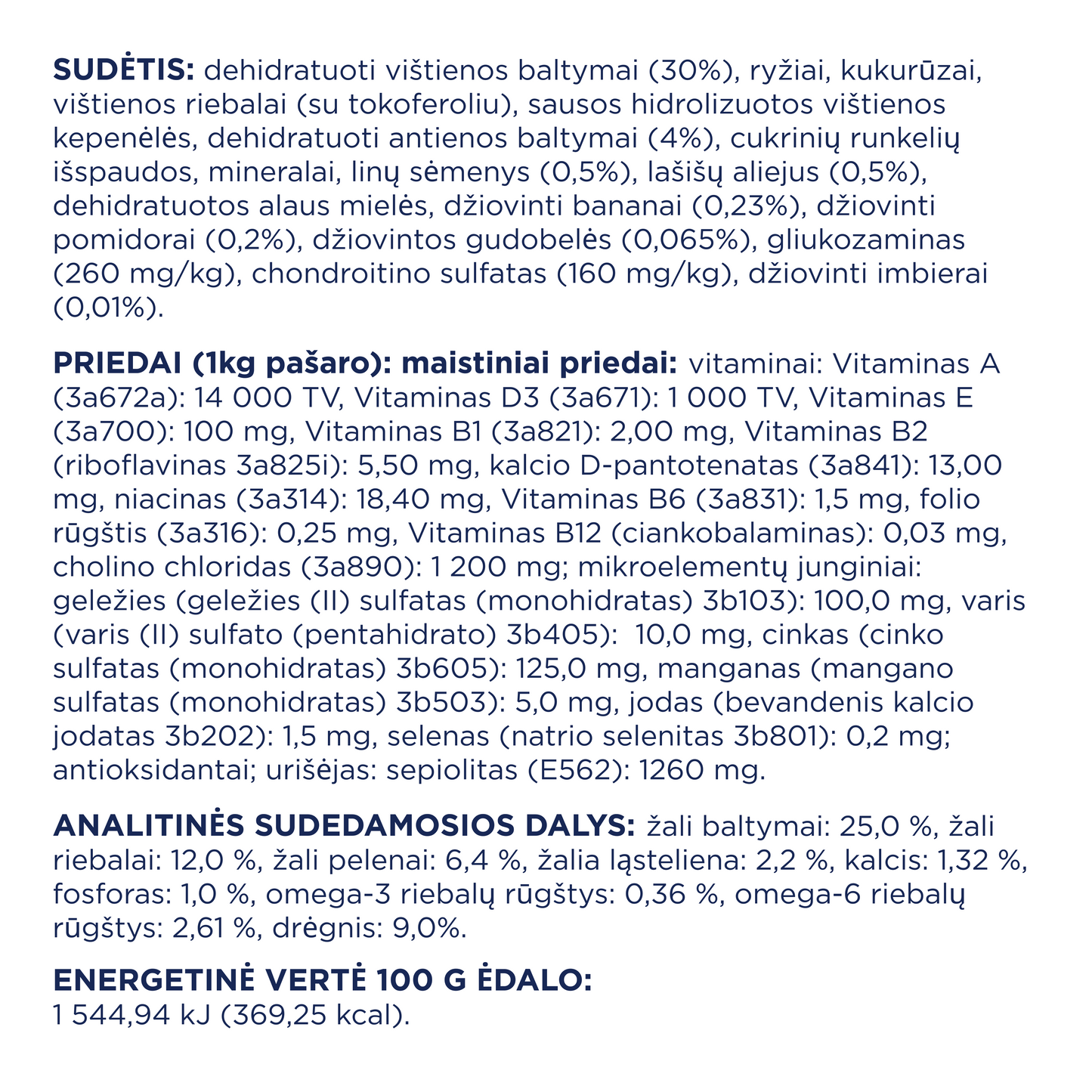 CLUB 4 PAWS Premium didelių veislių suaugusiems šunims su antiena. Visavertis sausas pašaras