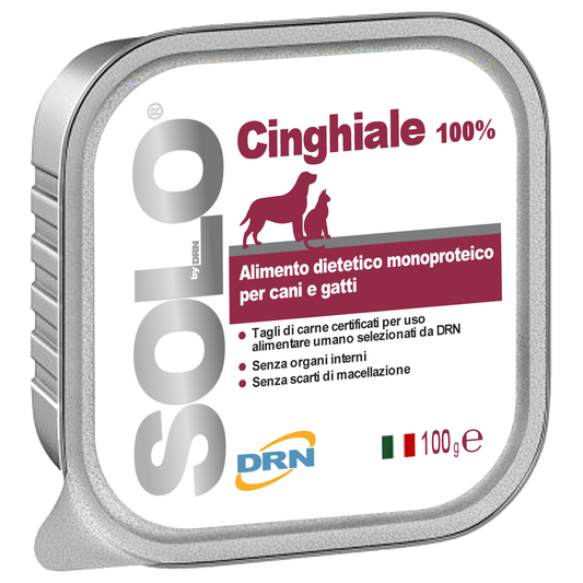 Solo Cinghiale (mežacūkas gaļa) ​​konservi