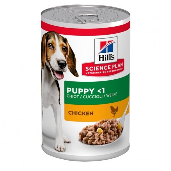 SP Canine Puppy Chicken  370 g konservas