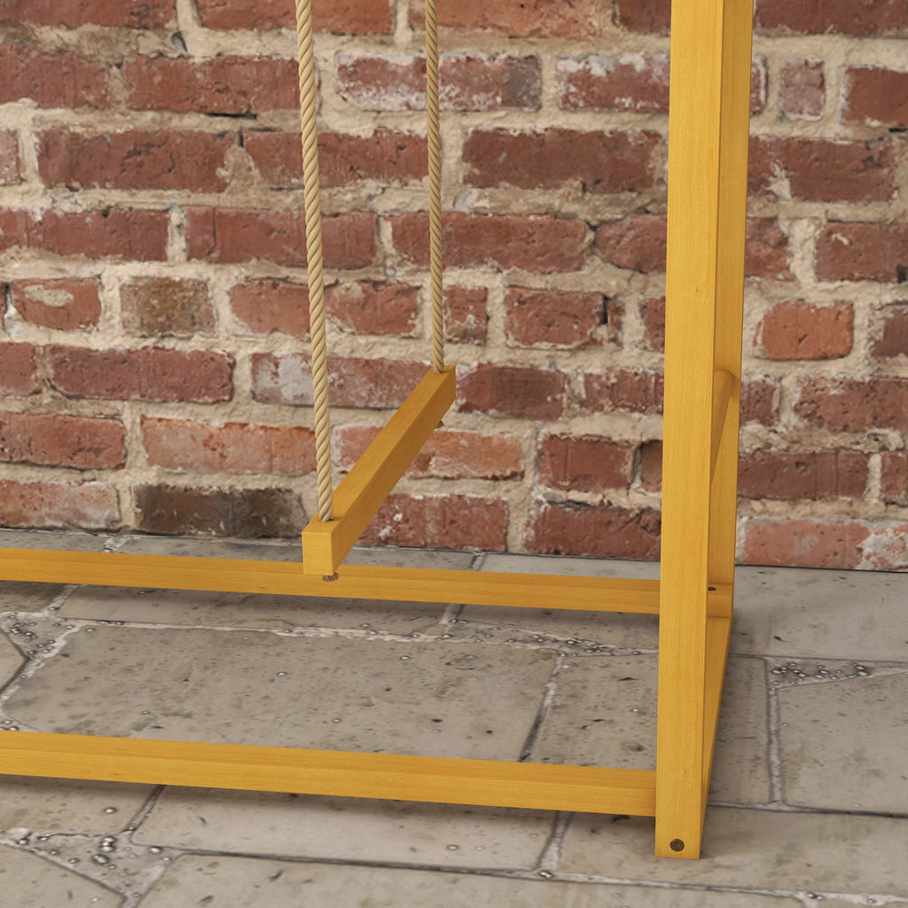 Vistu kūts ar šūpolēm un kāpnēm 3-4 vistām, koka vistu kāpšanas rāmis