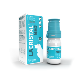 Lacristal Neo Akių lašai katėms ir šunims lęšiuko drumstumo mažinimui 10 ml