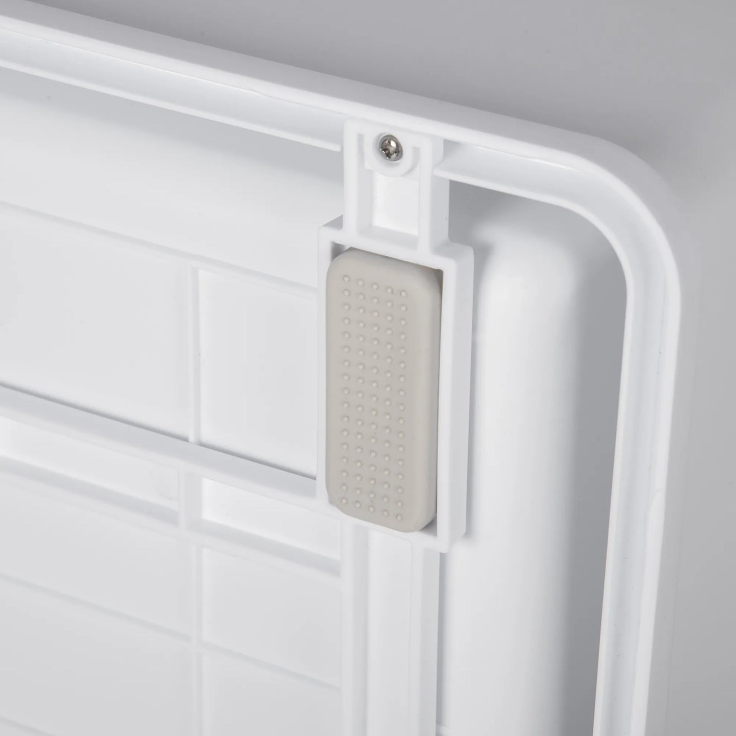 Kaķu pakaišu kaste ar galveno paplāti un kausiņu, plastmasas, pelēka