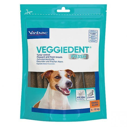VEGGIEDENT Fresh Skanėstai šunims dantų higienai (5-10kg) S